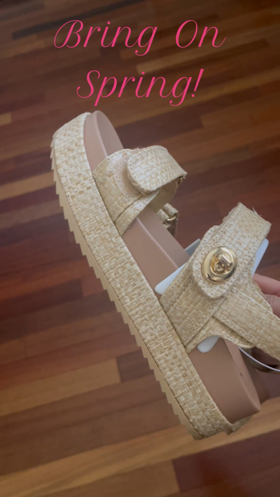 Ready for spring with these adorable platform strap buckle sandals - perfect for a Spring Break outfit!

#LTKSeasonal #LTKTravel #LTKShoeCrush