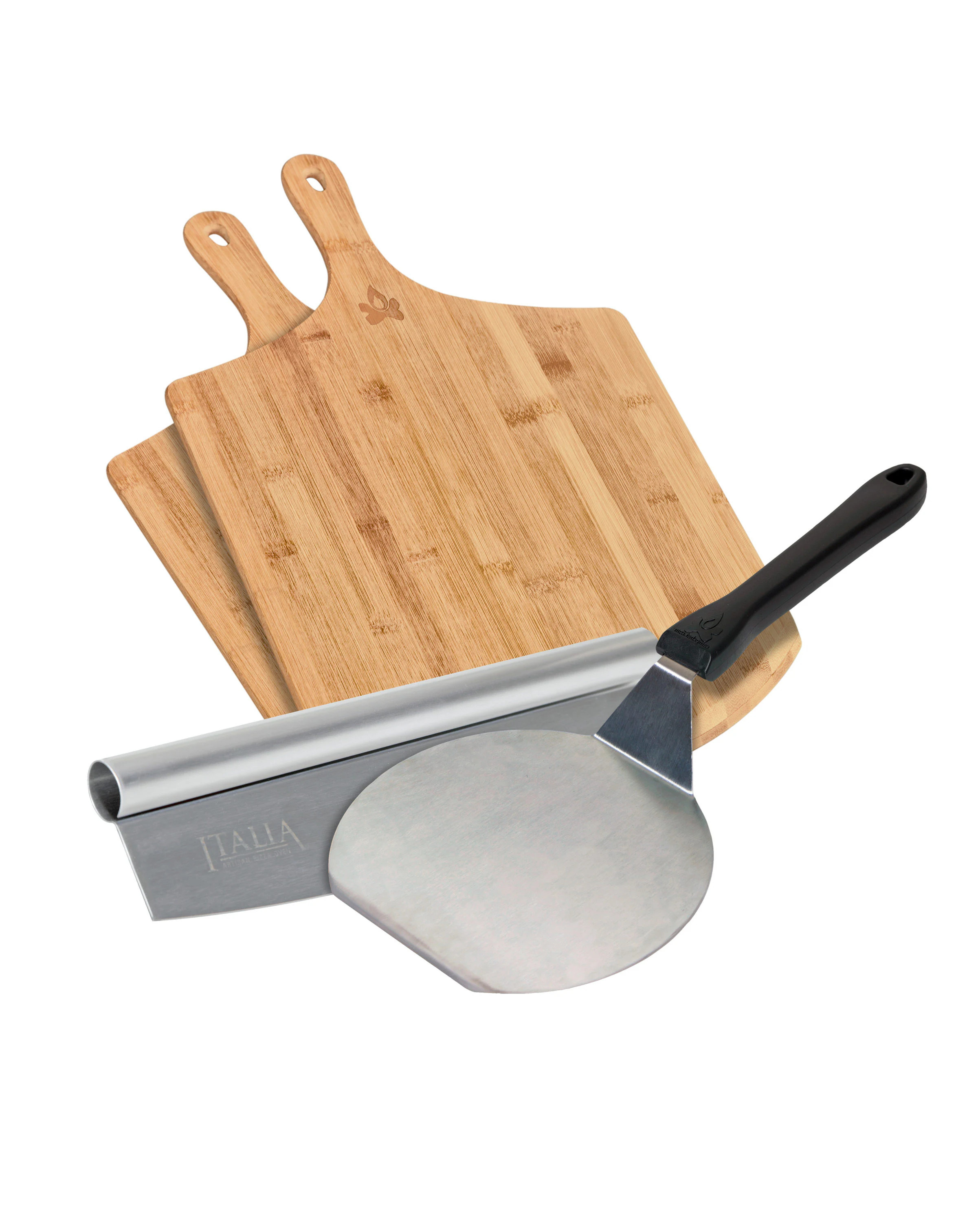 Camp Chef 4-Piece Stainless Steel Pizza Tool Set | PZK4 | Lowe's
