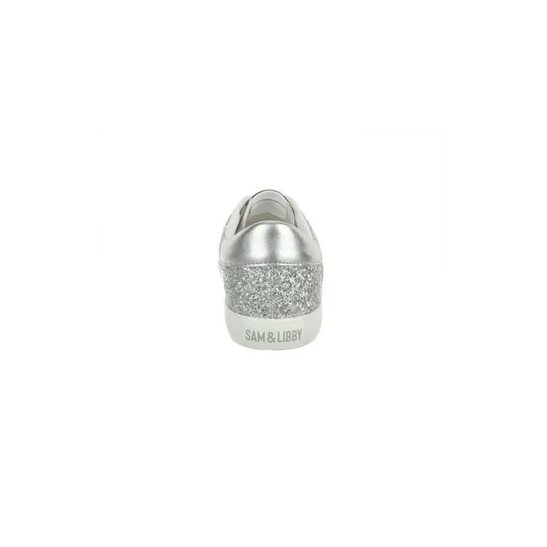 Sam & Libby Women's Alina Glitter Sneaker - Walmart.com | Walmart (US)