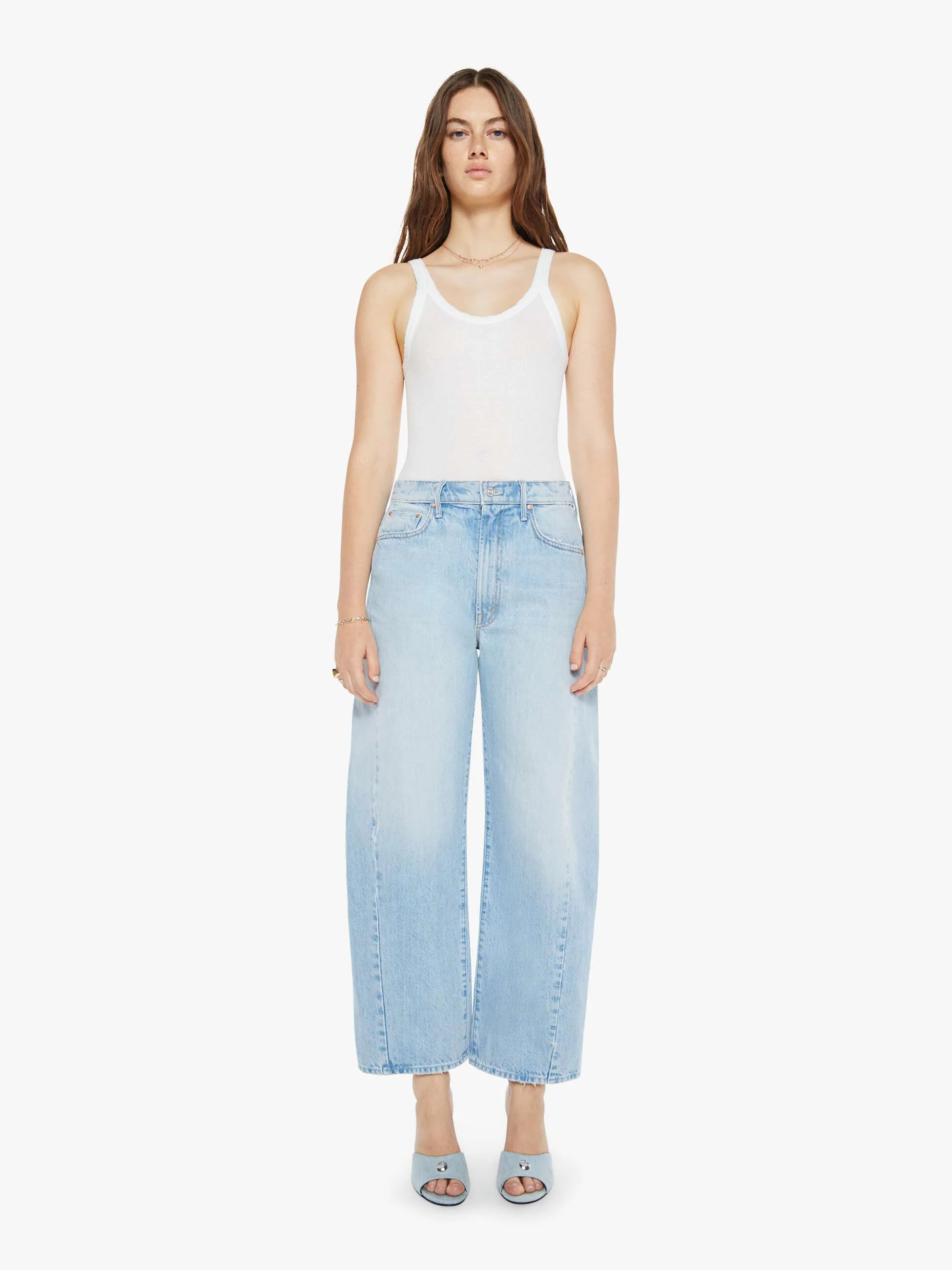 The Full Pipe Flood - Back Pedal | Mother Denim