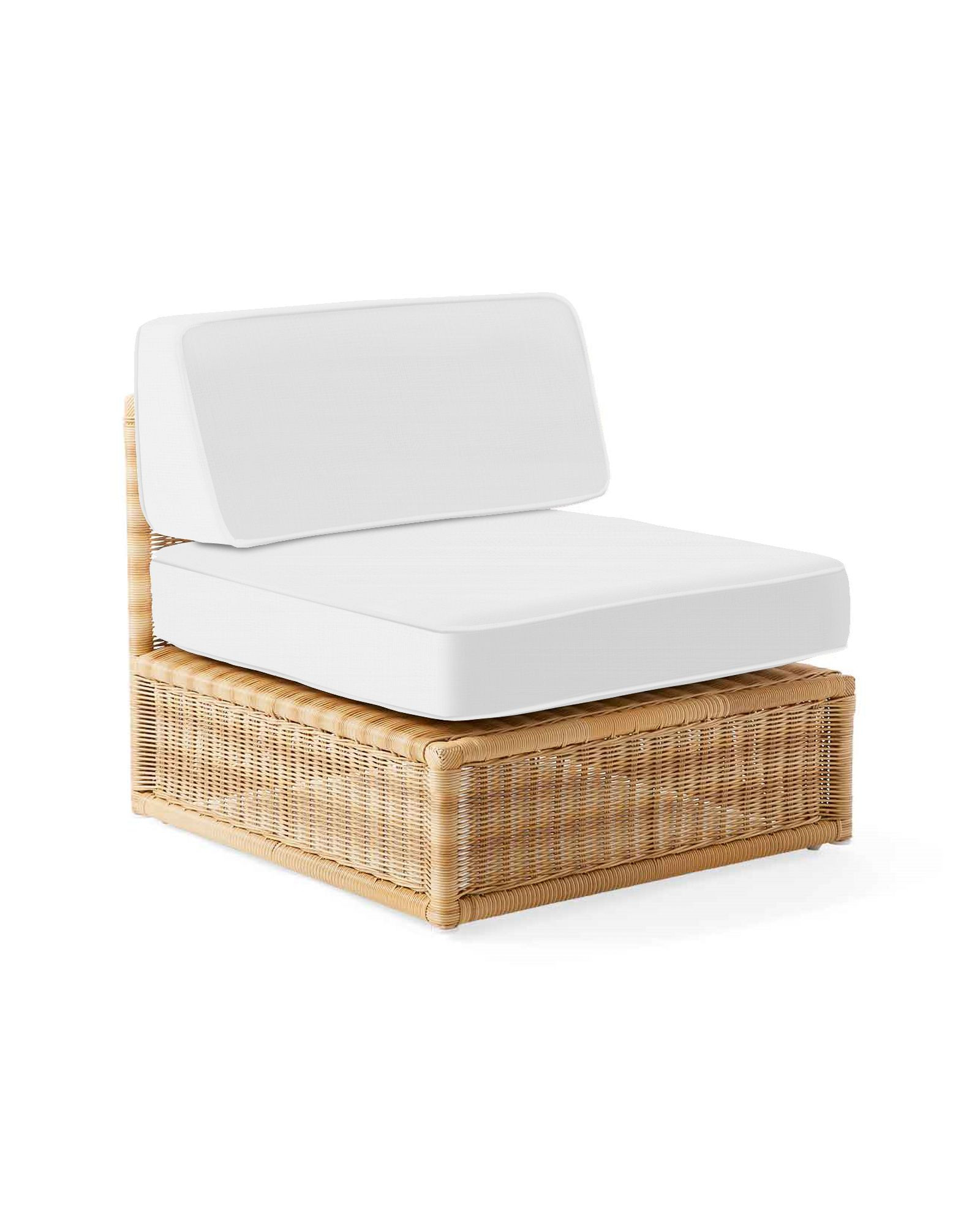 Pacifica Modular Armless Chair - Light Dune | Serena and Lily