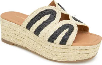 André Assous Serene Espadrille Platform Wedge Slide Sandal (Women) | Nordstrom | Nordstrom