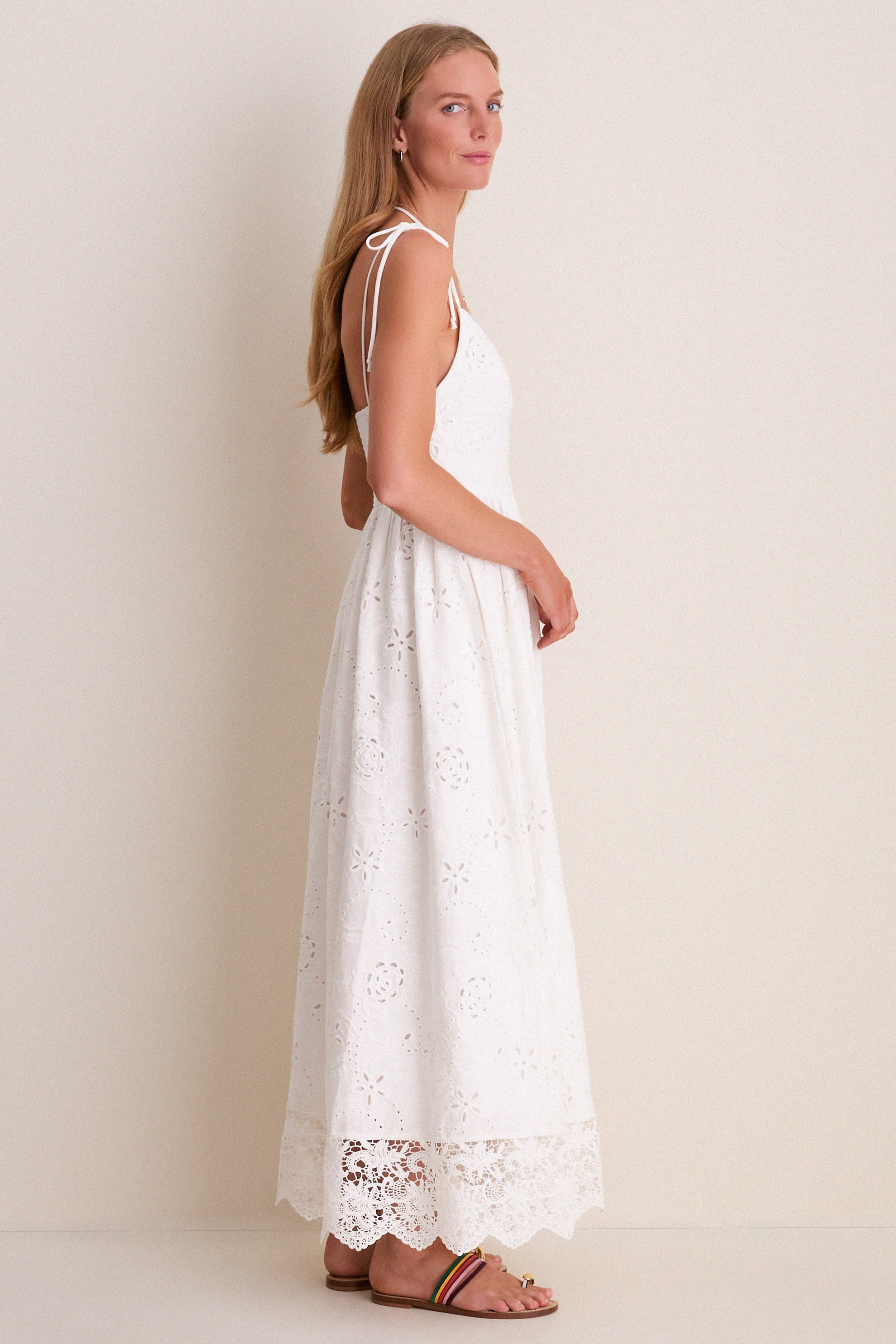 White Analisa Maxi Dress | Tuckernuck (US)