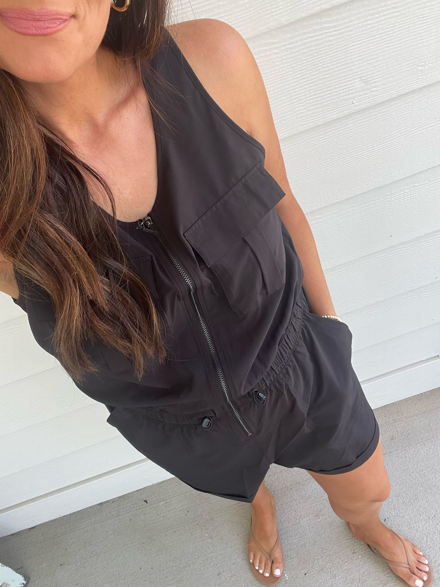 The comfiest $17 @walmartfashion romper! Wearing a medium
 #WalmartPartner #WalmartFashion 

#LTKFindsUnder50 #LTKStyleTip #LTKSeasonal