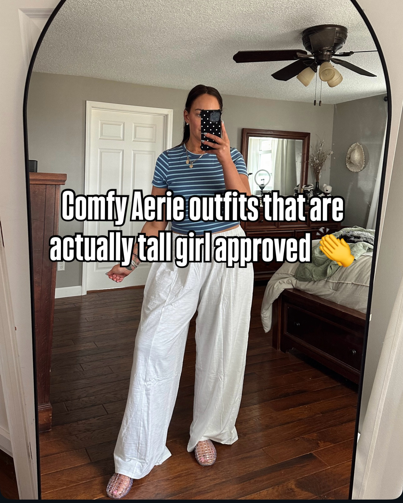 Aerie try on haul 👏 I wear large tops large/large long bottoms! 

Aerie new arrivals
Aerie real
Aerie lounge sets
Aerie matching sets
Aerie spring outfits 

#LTKMidsize #LTKSaleAlert #LTKTall