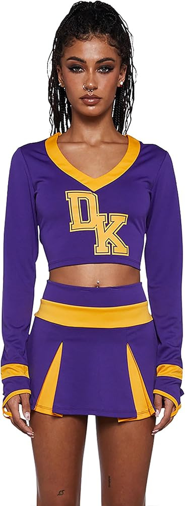 Dolls Kill Cheerleader Maneater Costume - Megan F. Jennifer Body Inspired Outfit by Trickz N' Tre... | Amazon (US)