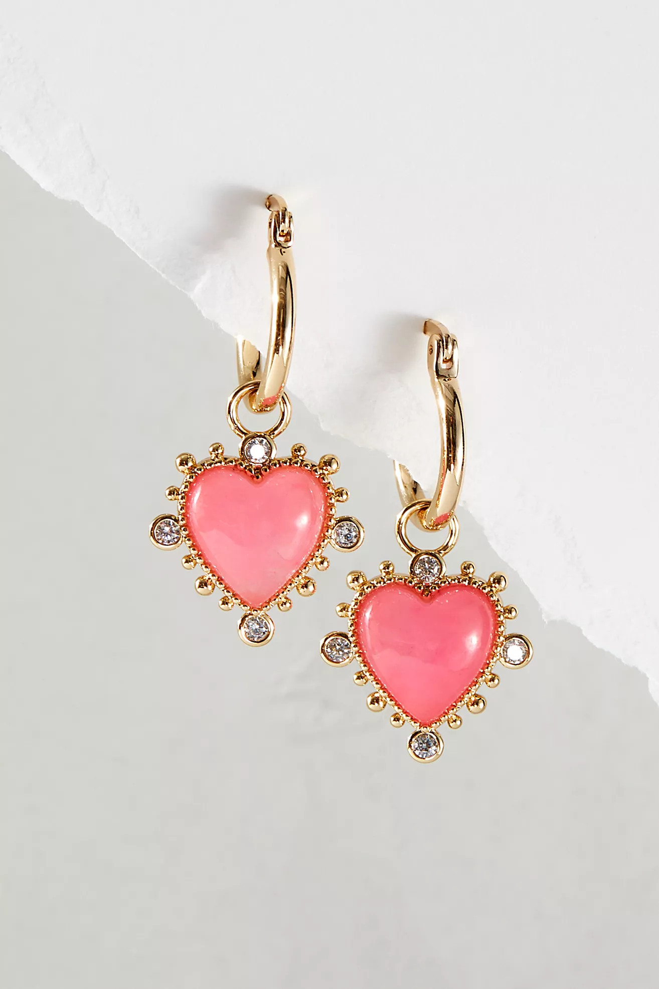 FP X Joy Dravecky Heavenly Heart Hoops | Free People (Global - UK&FR Excluded)