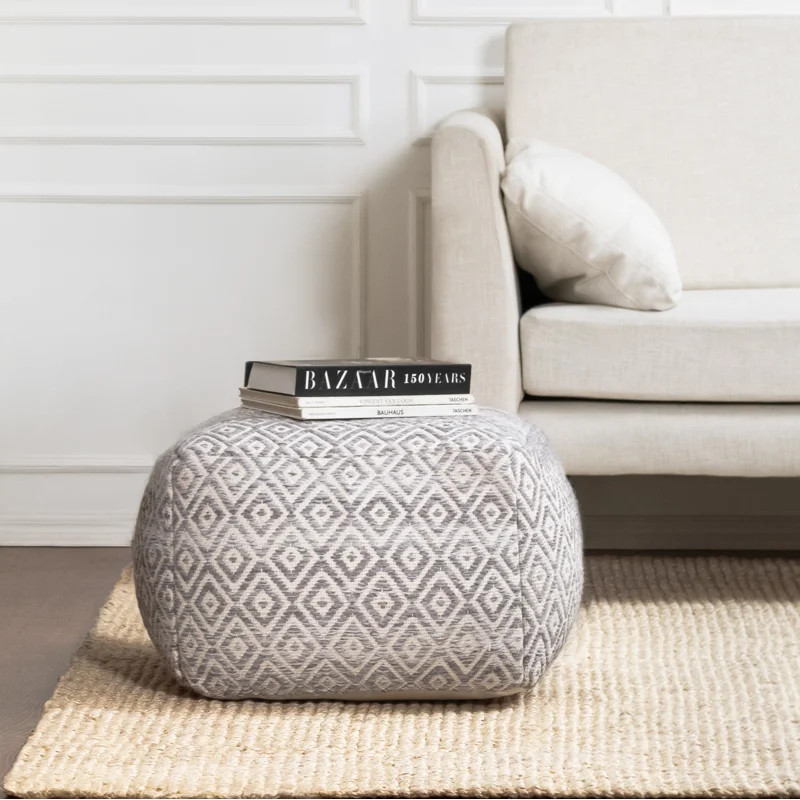 Flintridge Upholstered Pouf | Wayfair North America