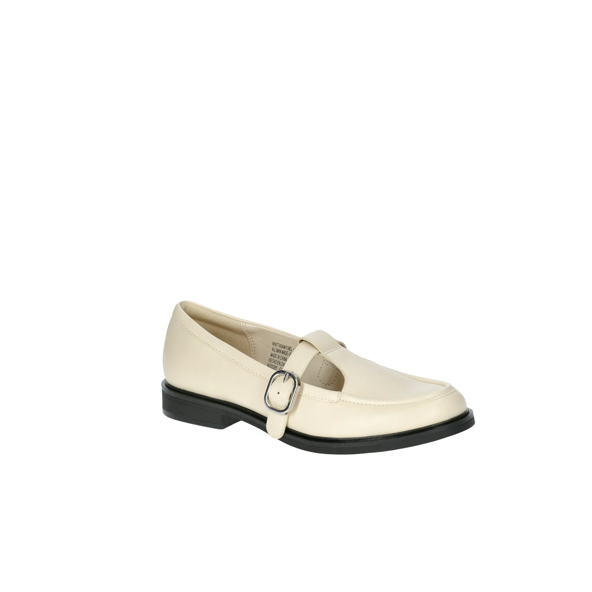 Time and Tru Women's T Strap Mary Jane Loafers | Walmart (US)