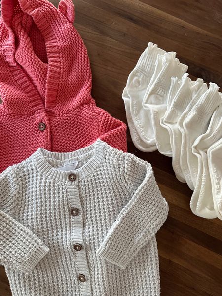 Baby cardigans & toddler ruffle socks (also come in a 0-12mo size for babies) 

#LTKbaby #LTKHoliday #LTKkids