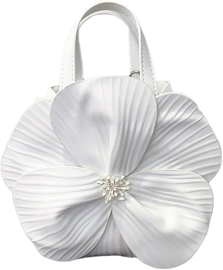 Mini Flower Evening Purse Floral Clutch Purses for Women PU Leather Evening Handbag with Chain We... | Amazon (US)