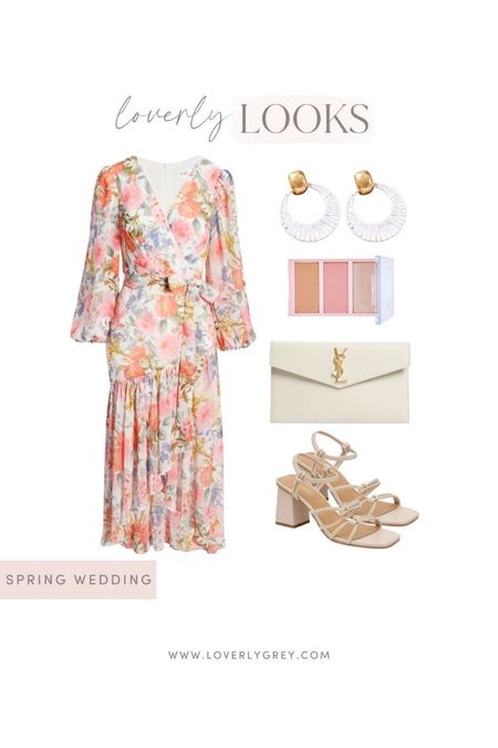 Stunning floral dress perfect for a spring wedding! 

#LTKSeasonal #LTKFind #LTKwedding