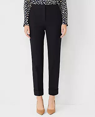 The High Rise Eva Ankle Pant - Curvy Fit | Ann Taylor (US)