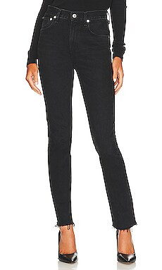 AGOLDE Cherie High Rise Straight in Spatial from Revolve.com | Revolve Clothing (Global)