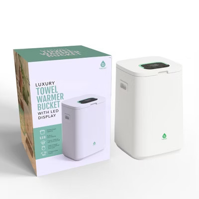 Luxury Towel Warmer Bucket with LED Display | Target