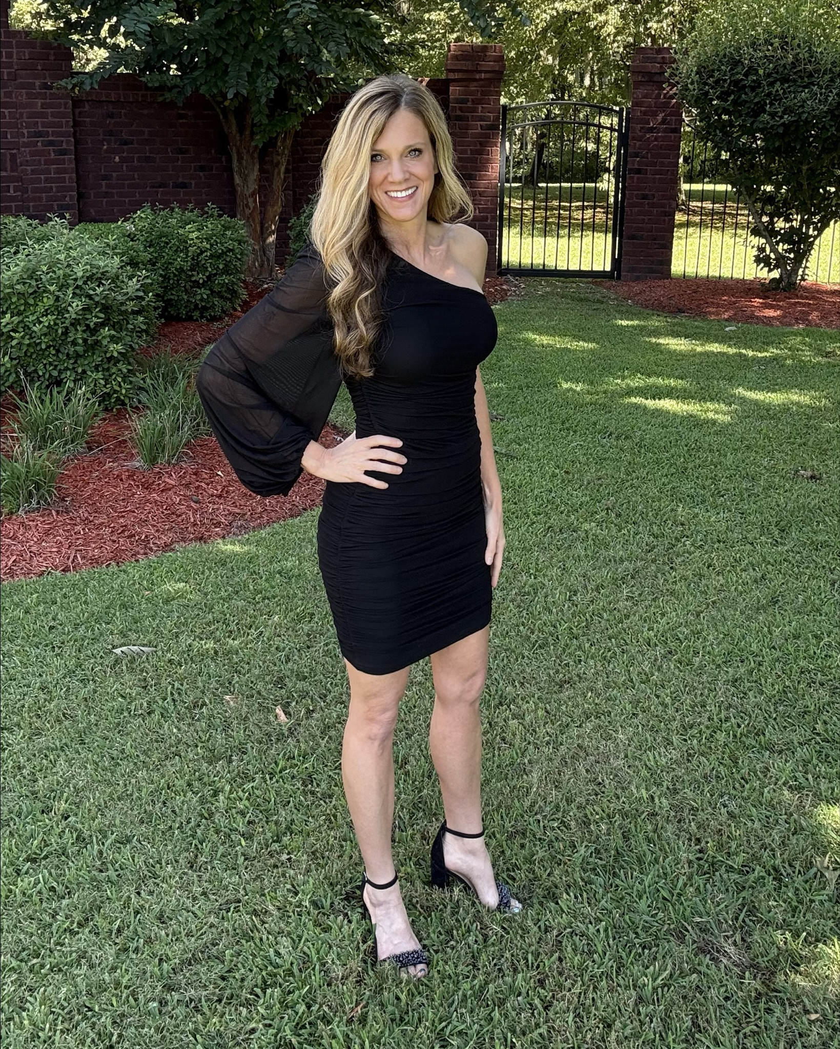 Love this one shoulder dress 

#LTKSaleAlert #LTKParties #LTKSeasonal