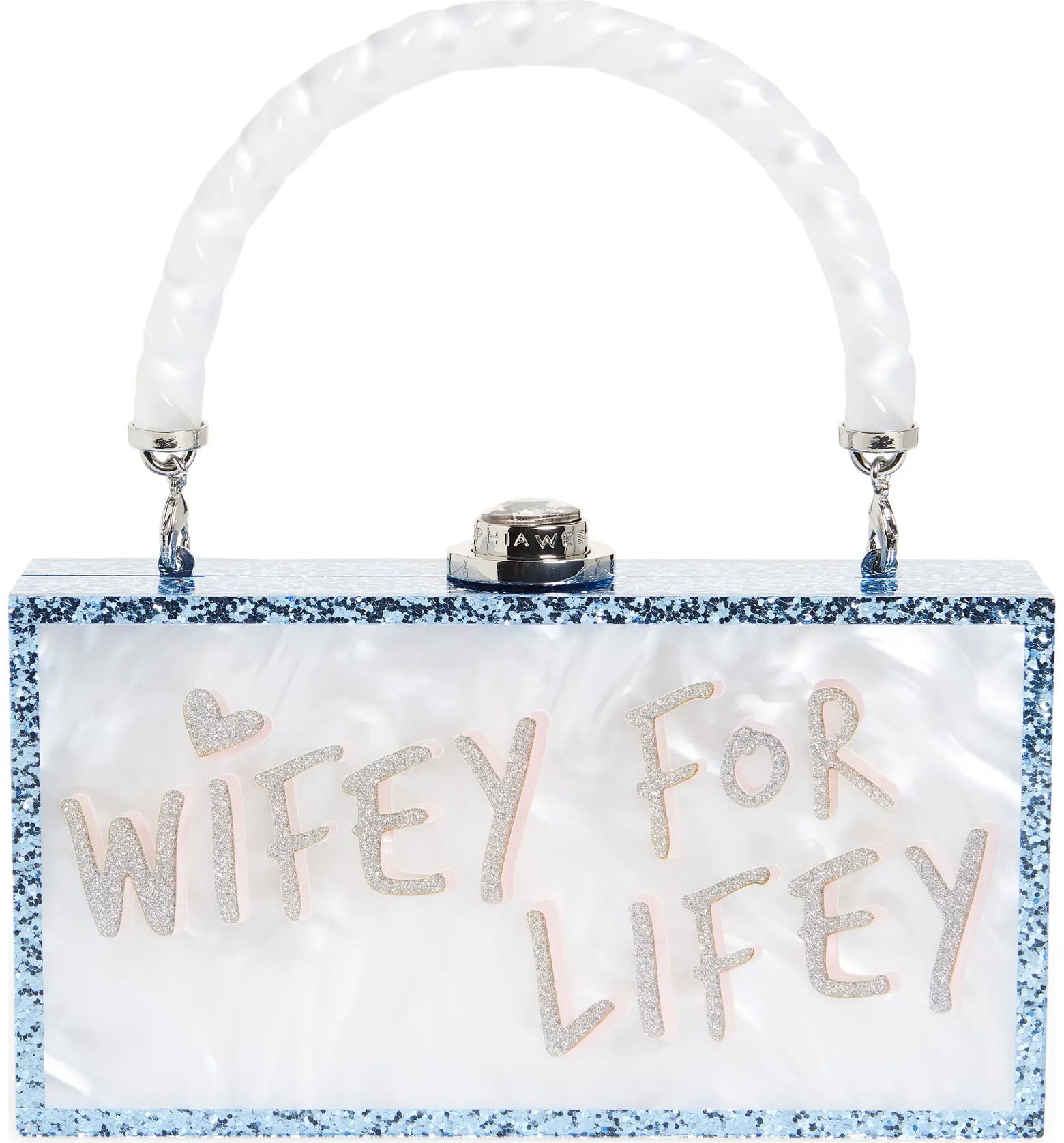 Cleo Wifey For Lifey Box Clutch | Nordstrom