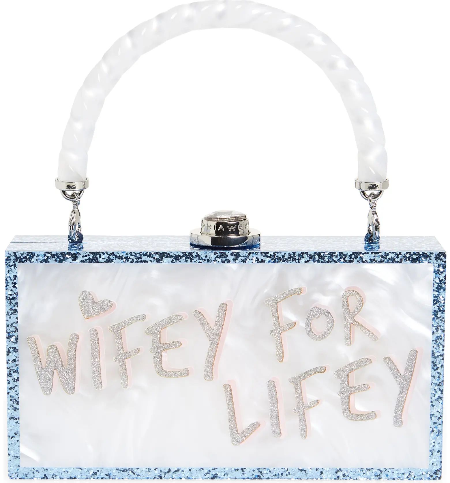 Cleo Wifey For Lifey Box Clutch | Nordstrom