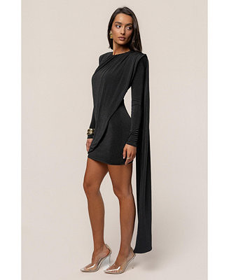 Women's Midnight Draped Mini Dress | Macy's