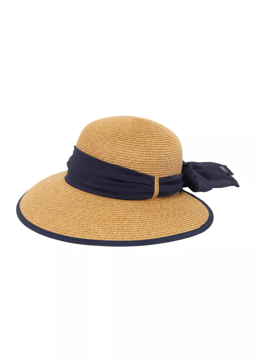 Chiffon Tie Back Face Saver Hat | Belk