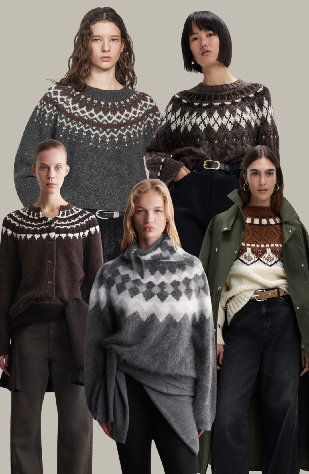 Fair isle knitwear for the cosy season 🧶 

#LTKstyletip #LTKautumn #LTKwinter