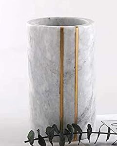 Marble Wine Chiller: Multi-Purpose Black Vase, Utensil Holder, and Beverage Cooler - Elegant Desi... | Amazon (US)