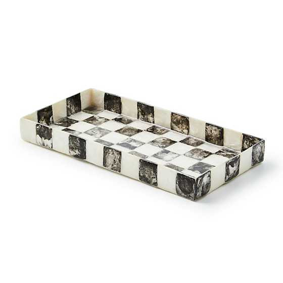 Courtly Check Capiz Vanity Tray | MacKenzie-Childs