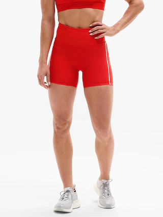 Interval Stash High Rise Tipped 5” Short | Athleta | Athleta