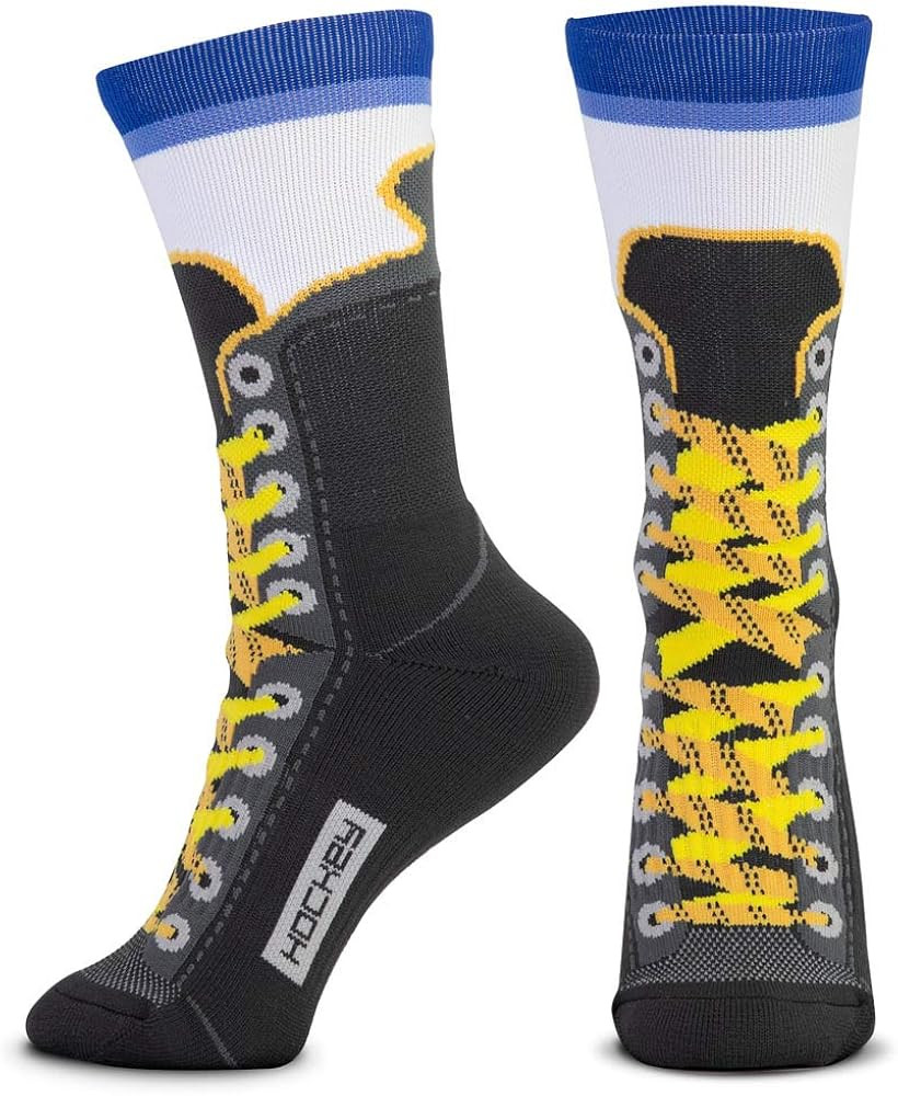 Hockey Skate Woven Mid Calf Socks | Hockey Socks by ChalkTalkSPORTS | Amazon (US)