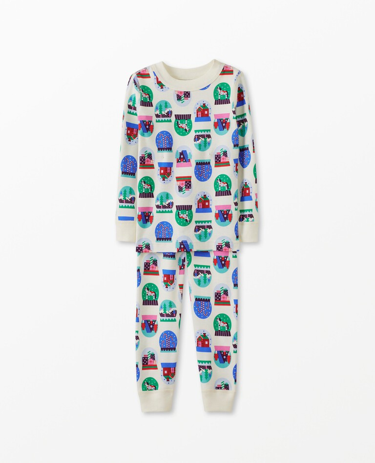 Holiday Print Long John Pajama Set | Hanna Andersson