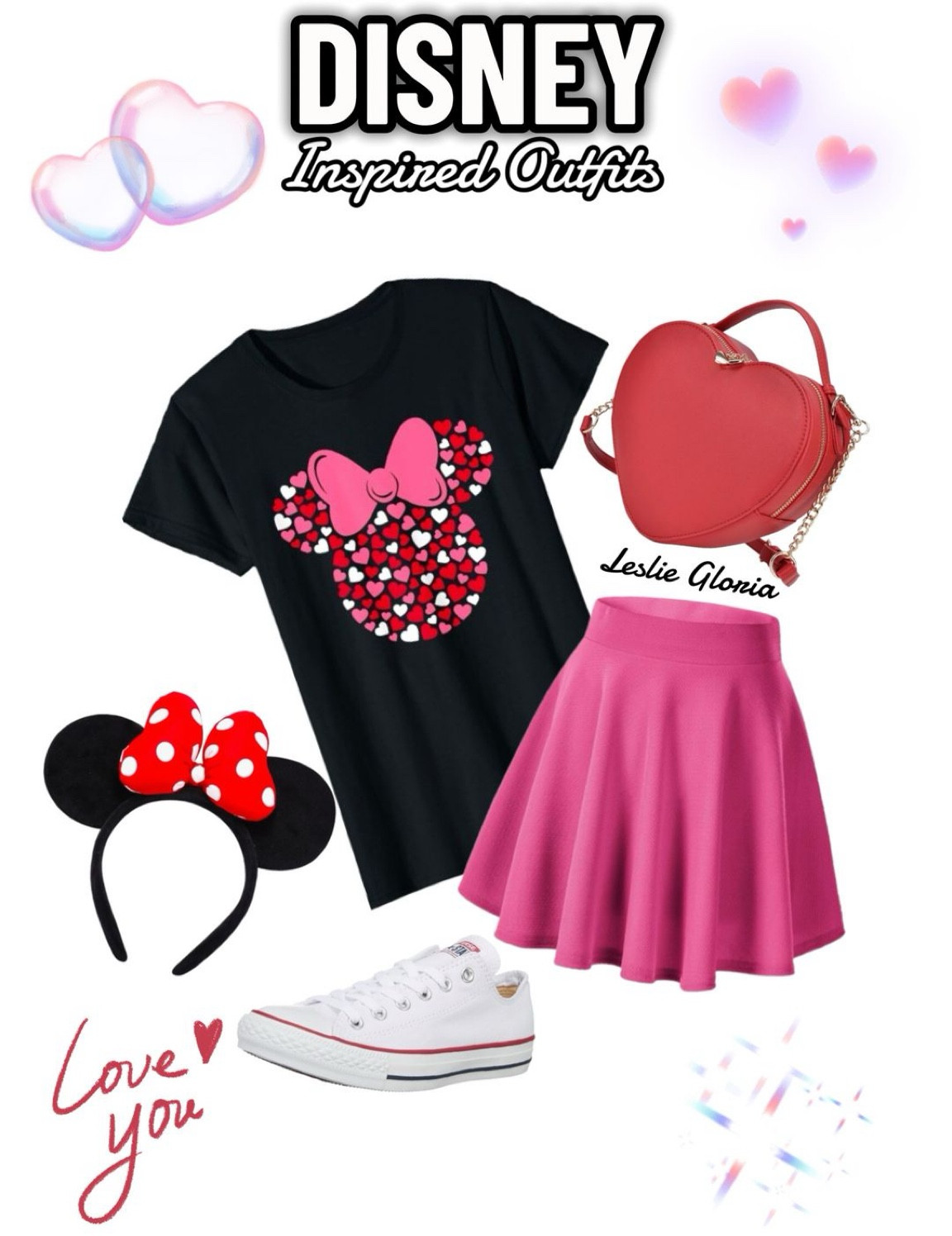 Disney inspired outfits 
#disneyworld #disneyoutfits #whattoweartodisney #disneyvalentines 