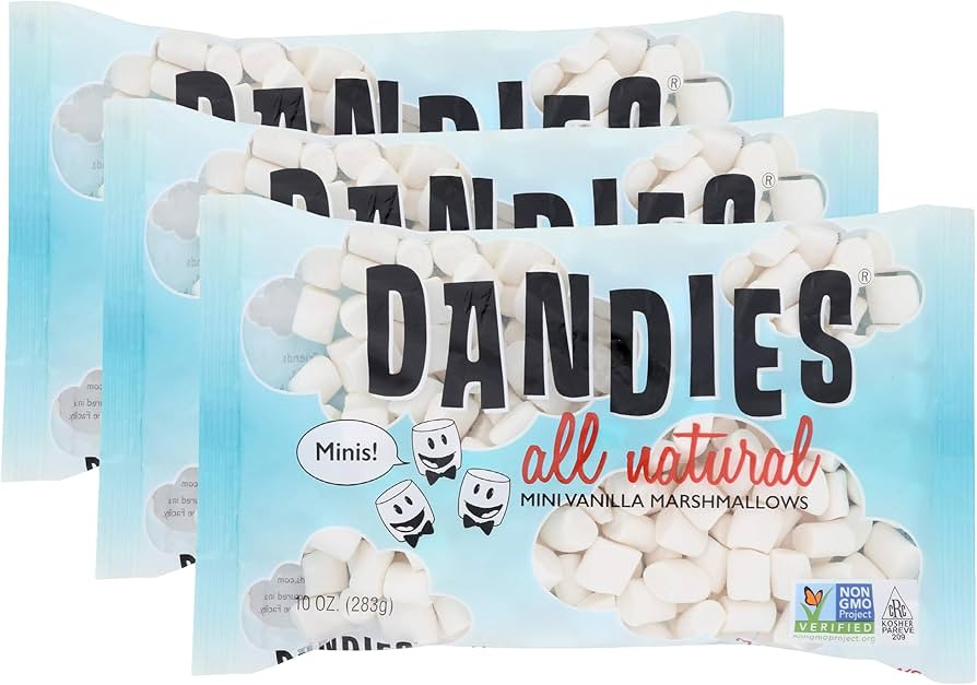 Dandies, Vegan Gluten Free Marshmallows Minis, 10 Ounce (Pack of 3) | Amazon (US)