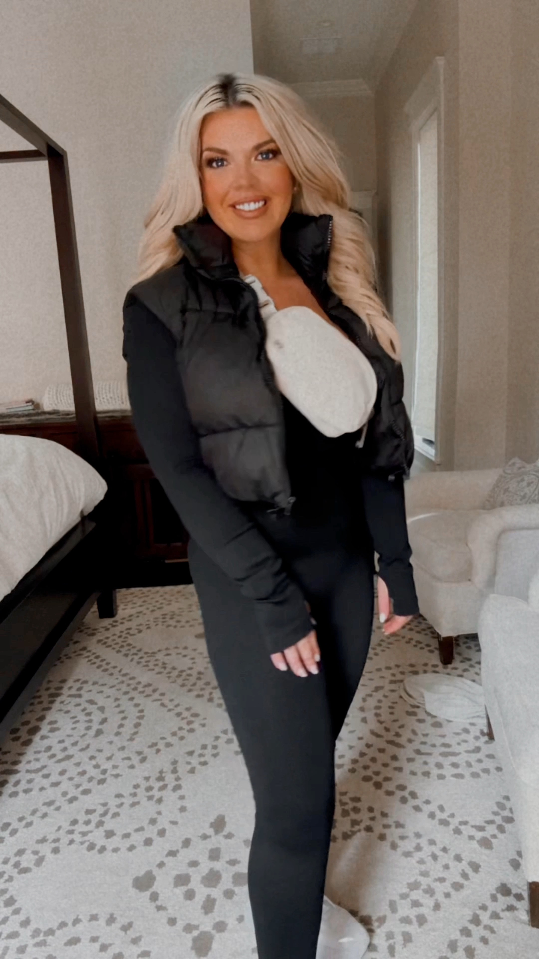 Tried the viral jumpsuit and I’m hooked! Wearing a large but needed a medium. 💕

#LTKfindsunder50 #LTKfitness #LTKmidsize