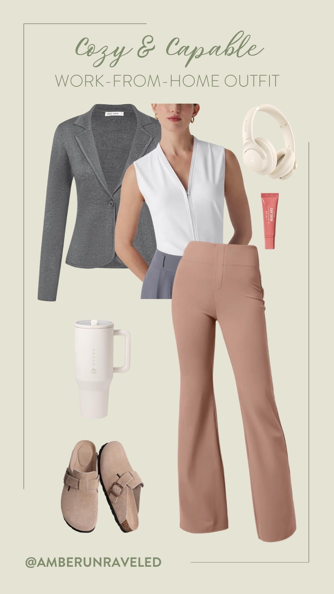 My personal uniform for pretending I'm not in my pajamas all day! Love all of the chic fashion finds because looking good (even for yourself) makes a difference!
Comfy outfit, home office style, everyday wear, workwear

#LTKSeasonal #LTKStyleTip #LTKU