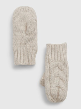 Toddler Recycled Cable-Knit Mittens | Gap (US)