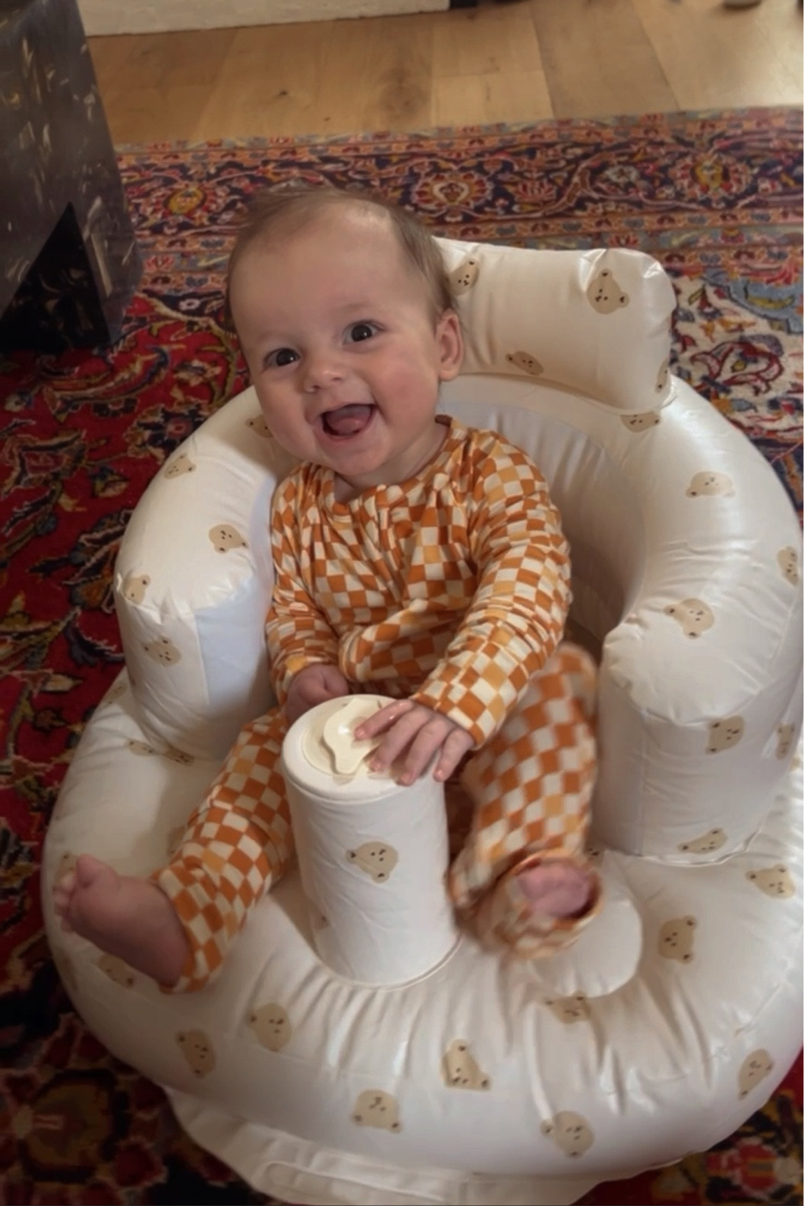 Inflatable baby chair seat!! Perfect for traveling, and sitting outside this spring.

#LTKbaby #LTKfamily #LTKbump