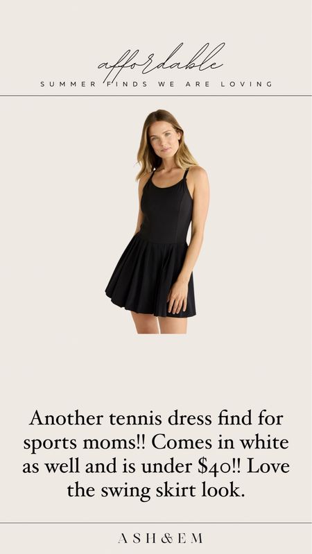 Affordable tennis dress for sports moms!!

#LTKActive #LTKFitness #LTKFindsUnder50