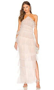 The Bar Henri Gown in Blanc from Revolve.com | Revolve Clothing (Global)