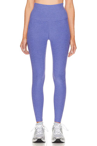 Beyond Yoga Spacedye Caught In The Midi Legging in Indigo Heather from Revolve.com | Revolve Clothing (Global)