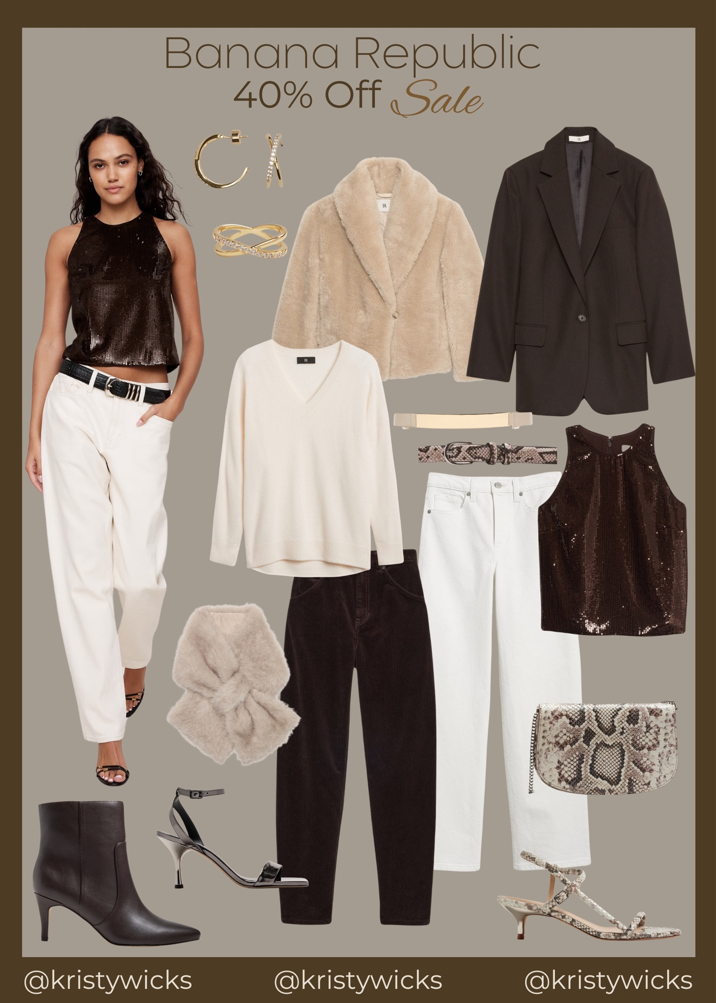 Banana Republic sale 40% Off!  👏

So many great looks to dress up or down and perfect for holiday events! 🤍🙌

#LTKStyleTip #LTKSaleAlert #LTKHoliday