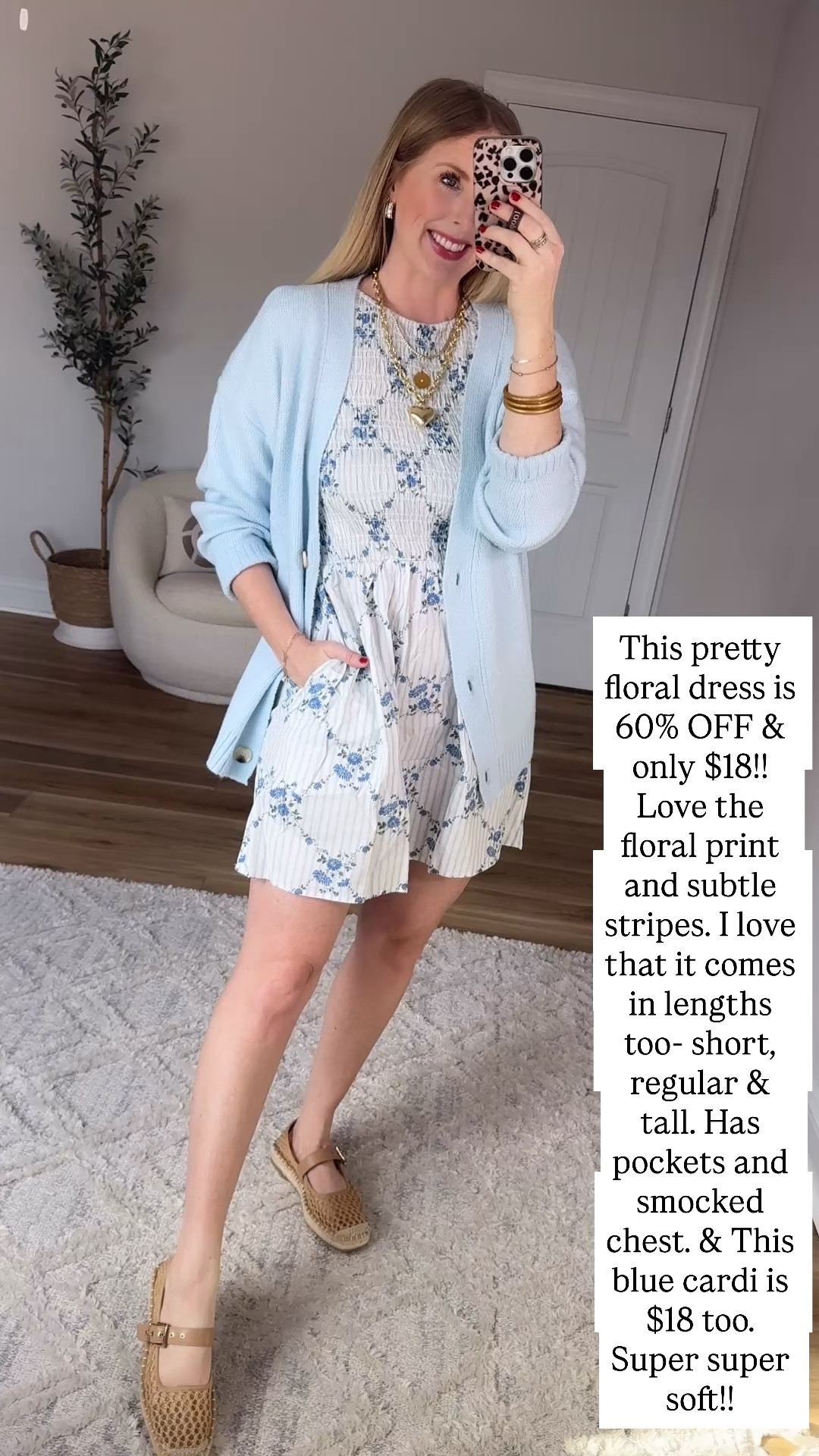 Old navy floral dress, Walmart cardigan 

#LTKootd #LTKSaleAlert