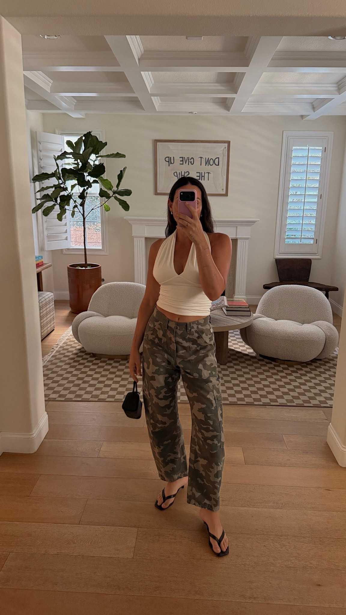 Date night look
Size small halter 
Size 26 cargos

#LTKootd #LTKOver40 #LTKdayinmylife