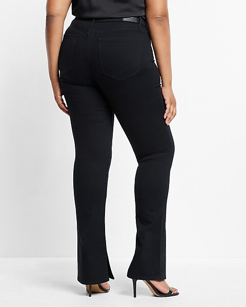 Mid Rise Black Skyscraper Jeans | Express