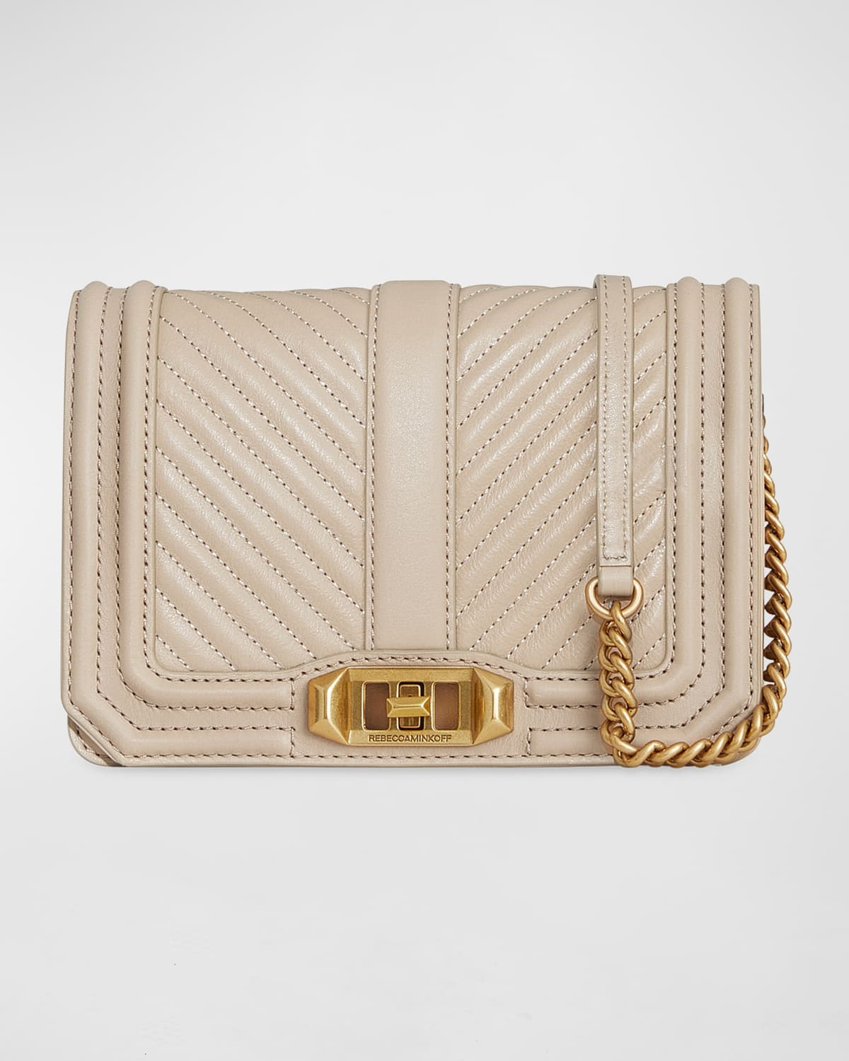 Love Small Quilted Crossbody Bag | Neiman Marcus