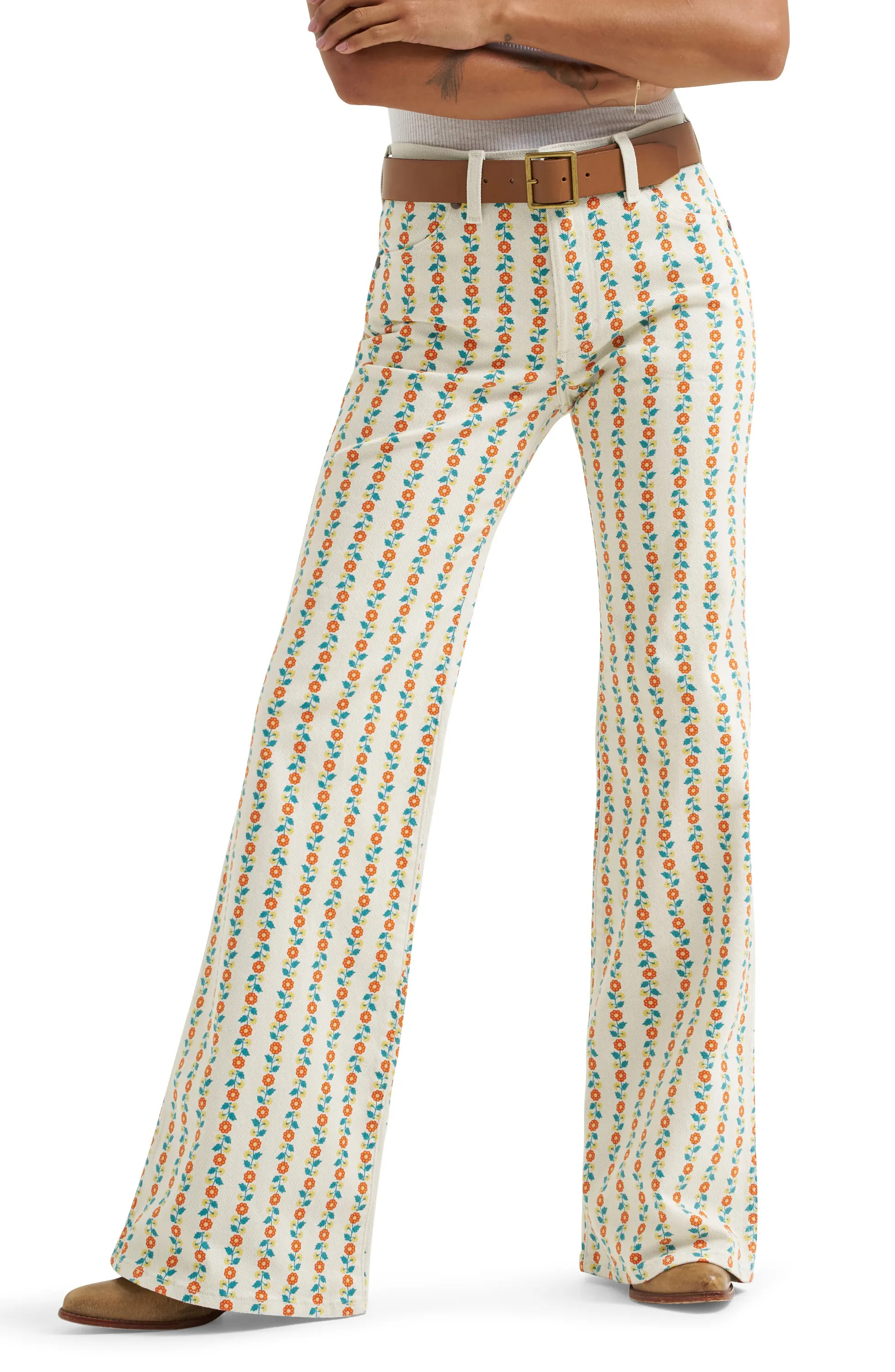 Wrangler Western Wide Leg Jeans (Women) | Nordstrom | Nordstrom