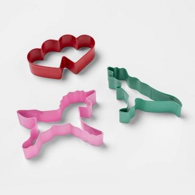 3pc Stainless Steel Animal Love Cookie Cutter Set - Spritz™ | Target