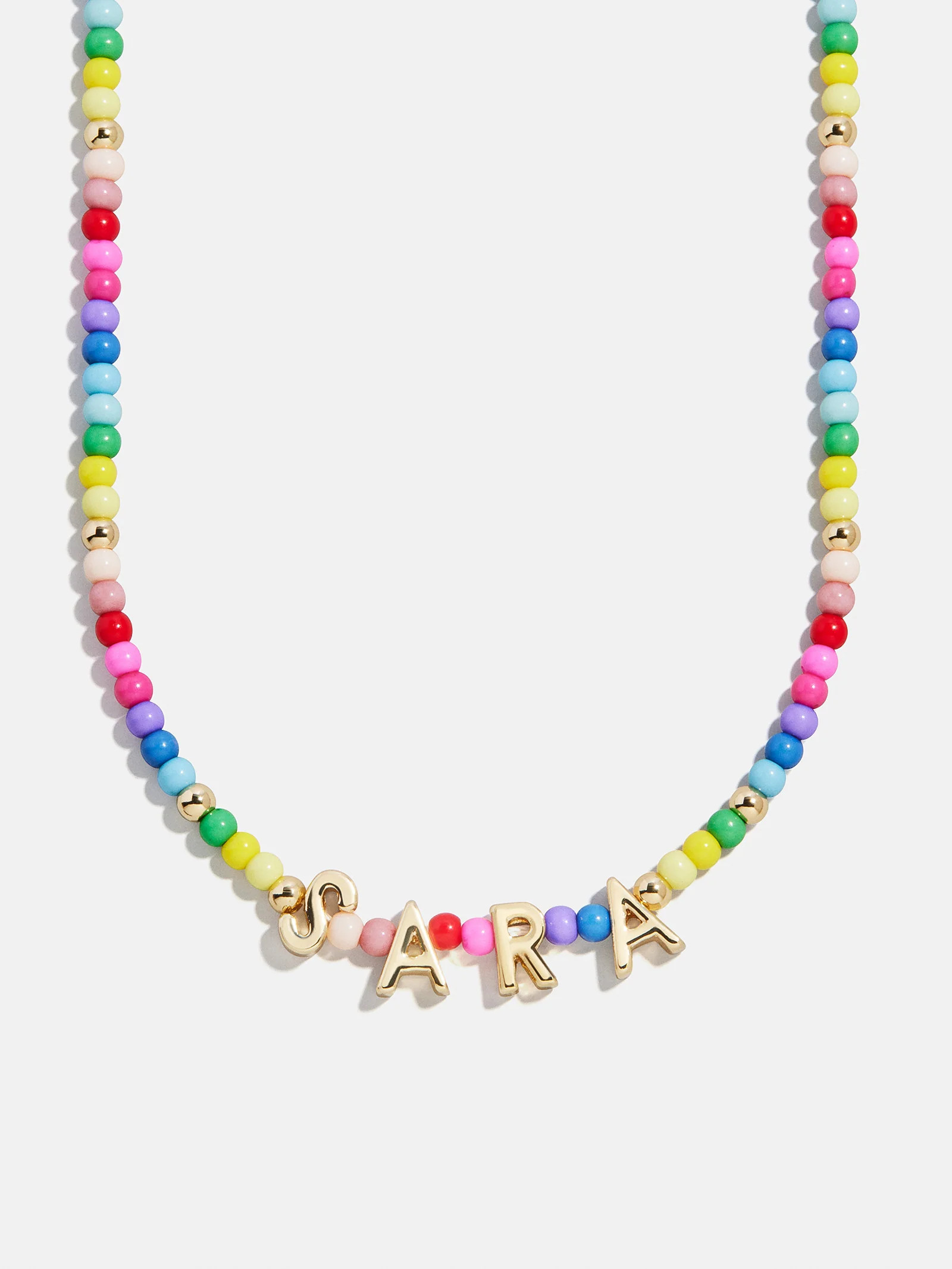 Bead Mine Kids’ Custom Name Necklace - Multi | BaubleBar