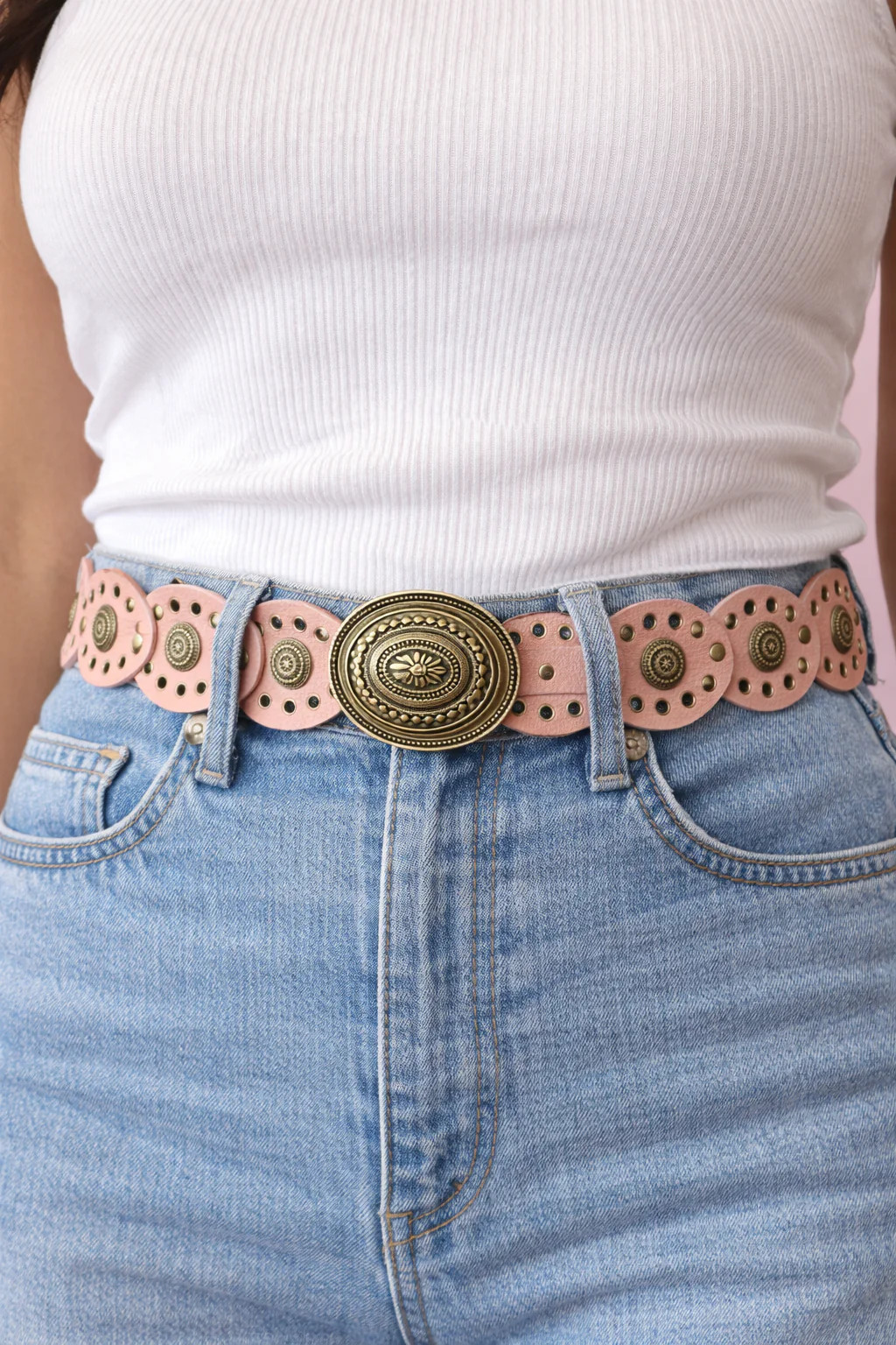 Desert Darling Oval Disc Belt | Willow Boutique