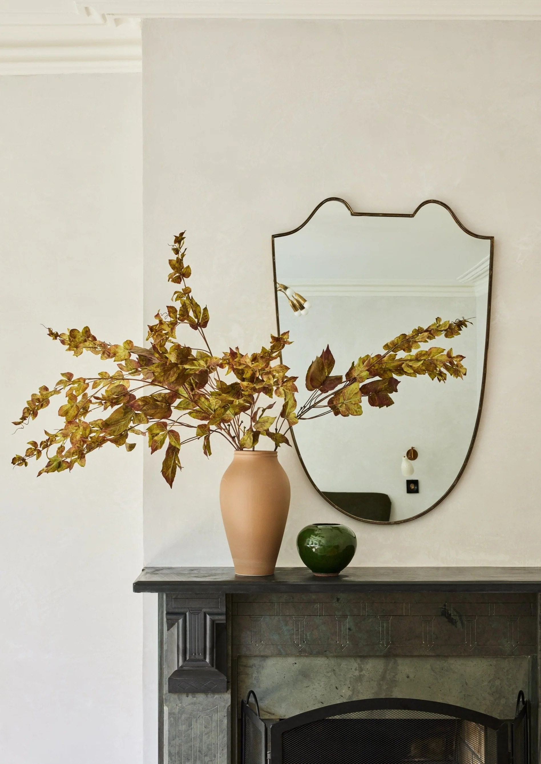 Eggplant Grape Ivy Leaf Branch | Faux Branches for Fall | Afloral.com | Afloral