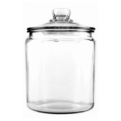 Anchor Hocking® Heritage Hill 2 qt. Clear Glass Canister with Lid | Bed Bath & Beyond